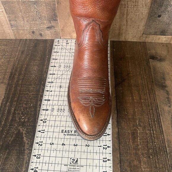 Lucchese 2000 Rubber Sole T3063R Cowboy Boots Mens 10.5 D - Picture 6 of 12